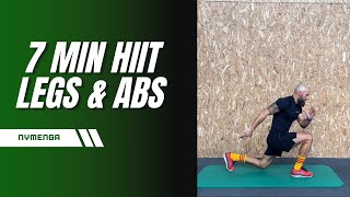 7 Min HIIT Legs amp Abs [upl. by Feeney]