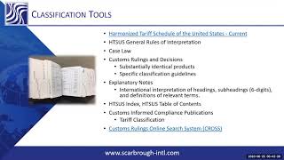 HTS Classification tools – How to classify HTSUS or HTS number [upl. by Ahsiyt196]