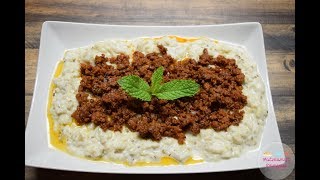 Ali Nazik Kebabı Tarifi  Kıymalı Ali Nazik Kebabı  Kebab Recipe [upl. by Diane-Marie42]