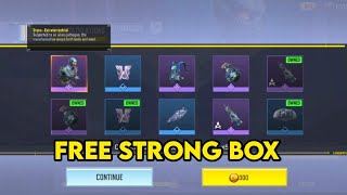 FREE EXTRATERRESTRIAL STRONG BOX EPIC STONE CHARACTER EMOTE amp BP CODM S9 2024 COD MOBILE SEASON 9 [upl. by Yerahcaz]