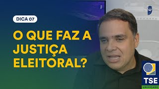 Competências da Justiça Eleitoral  Direito Eleitoral  Dica 07  Projeto 100 dicas TSE Unificado [upl. by Gabler769]