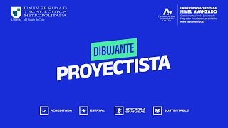 Dibujante Proyectista  Admisión UTEM [upl. by Nahgeem]