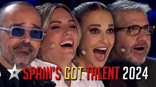 Spains Got Talent Battle of the Judges 2024 All Auditions [upl. by Anitsrhc821]