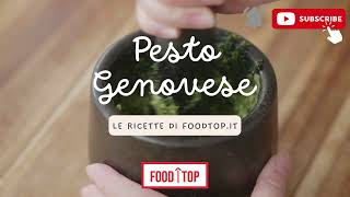 Pesto alla Genovese ricetta originale by Foodtop [upl. by Gilda48]