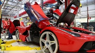 How Automotive Production Lines Work Ferrari Factory [upl. by Annmarie]