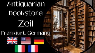 Antiquarian bookstores  Librerie di seconda mano  Antiquariate  Ep 04  Zeil Frankfurt DE [upl. by Raynard]