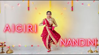 Ai Giri Nandini  Durga Strotam  Durga Puja special by Nayanika Bhattacharyya [upl. by Godliman]