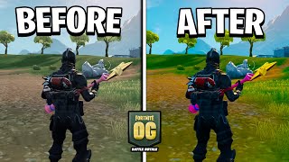 How To Get OG GRAPHICS on FORTNITE  BEST PC Settings for Fortnite OG [upl. by Inga298]