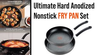 Nonstick Fry Pan Set Kitchen Frying Pans Skillets [upl. by Chad]