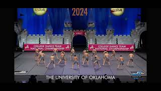 The University of Oklahoma Jazz  UDA Nationals 2024  Semis [upl. by Odlawso53]