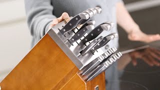 HENCKELS Self Sharpening Knife Block [upl. by Yesak]