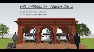 Amazing Cars Garage Design  Brick Arches amp Wooden Roof  Kamil Khan Mumtaz [upl. by Ardet163]