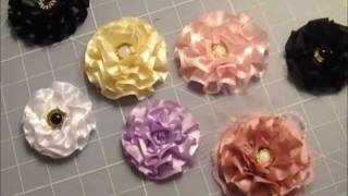 Super Quick and Easy Flower Tutorial Less than 5 min to make [upl. by Wulfe]