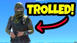 TROLLING ANGRY PLAYERS IN RUST [upl. by Enelyam]