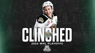 Clinched  Everett Silvertips  2024 WHL Playoffs [upl. by Ameerak]