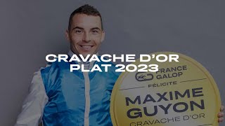 Maxime Guyon décroche la Cravache dOr Plat 2023 Félicitations [upl. by Christine]