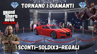 Aggiornamento settimanale di Gta online DIAMANTI AL CASINÒ💎 [upl. by Arrat]