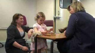 Alices Cochlear Implant Switch On 2 [upl. by Jacki]