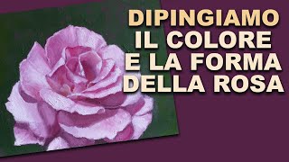 Metodo per dipingere la struttura dei petali di una rosa [upl. by Urbain]