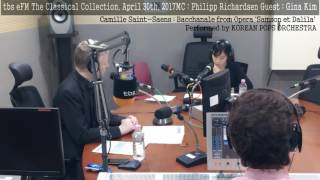 tbs eFM quotThe Classical Collectionquot 코리안팝스오케스트라 Bacchanale 20170430 방송분 [upl. by Esma]