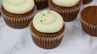 Carrot Cake Cupcakes [upl. by Htebezile217]