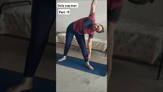 Part 9  Yoga asanas for daily life for fitness💪🧘shorts yoga dailyyogyogaforbeginnersyogashorts [upl. by Levey]