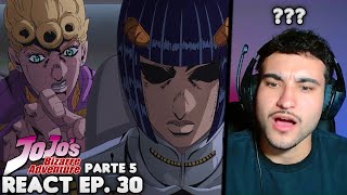 BRUNO BUCCIARATI VAI MORRER 😭 React JoJos Bizarre Adventure Parte 5 EP 30 [upl. by Brubaker]