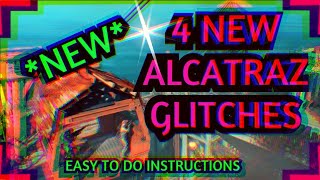 BO4 BLACKOUT GLITCHES 4 NEW ALCATRAZ GLITCHES [upl. by Eiramanig]