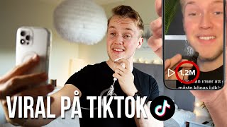 Hur man blir VIRAL på TikTok [upl. by Berkshire804]