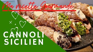 CANNOLI SICILIEN la recette AUTHENTIQUE [upl. by Fairleigh]