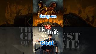 Kanguva vs Goat Compare Shorts shorts thalapathy surya [upl. by Ysset]