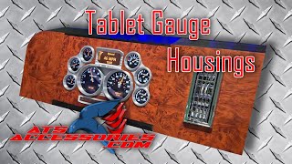 Tablet Gauge Housings by ATS Accessoriescom [upl. by Ahsino44]