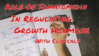 Somatomedin regulation of growth hormones effect of GH on bones clinicals [upl. by Pufahl]