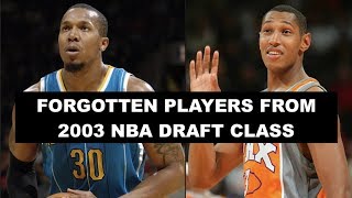 6 Most Forgotten Players From The 2003 NBA Draft Class [upl. by Tammara]