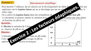 Exercice 2  Les facteurs édaphiques Sortie écologique [upl. by Langston938]