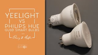 Whats the difference Yeelight vs Philips Hue GU10 Smart Bulbs  Technically Shiok [upl. by Rosette]