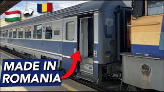 From Hungary to Romania on a Romanian Built car  Intercity Maros [upl. by Arual298]