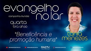 quotBeneficência e promoção humanaquot  Evangelho no Lar Campanha Mundial com Tânia Menezes [upl. by Brooks]