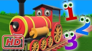 Binkie TV  123 Train  Learn English Numbers  For Kids [upl. by Dagney466]