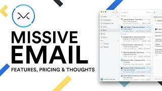 Missive Email Features Pricing and Thoughts  Review [upl. by Aneleiram532]