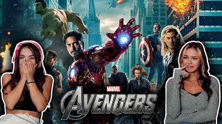 THE AVENGERS 2012  Bestie First Time Watching REACTION [upl. by Eirak]