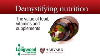 Food and Vitamins and Supplements Oh My — Longwood Seminar [upl. by Nosnhoj]