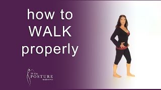 Posture Coach Explains How to WALK Properly [upl. by Kyred]