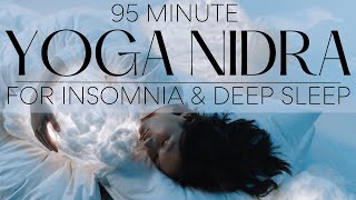 Insomnia Yoga Nidra for Deep Sleep  Guided Sleep Meditation [upl. by Stronski573]