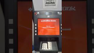 How to withdraw money from ATM prabhubank atm [upl. by Hayikat443]