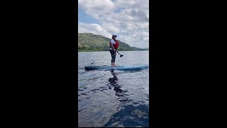 📍 Ullswater 🌊 Exploring the Lake District by SUP 🏄 📹 littlesuplj [upl. by Amolap]