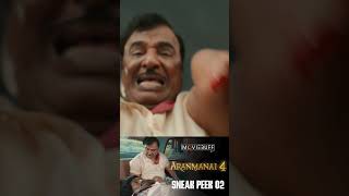 Aranmanai 4  Sneak Peek 02  SundarC  Tamannaah  Raashii Khanna  Hiphop Tamizha Shorts [upl. by Hauck]