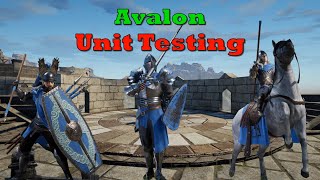 Avalon New Unit Testing Conquerors Blade [upl. by Reamy217]