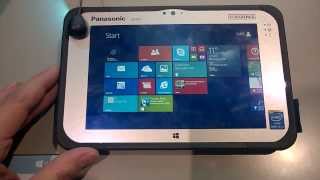 Panasonic ToughPad FZ M1 HandsOn [upl. by Prichard]