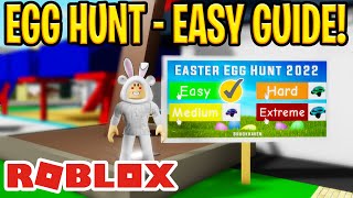 ALL EASTER EGG HUNT EASY MODE in Brookhaven 🏡RP  Brookhaven EASTER Update [upl. by Kermy]